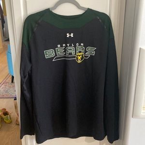 Men’s XL Baylor Bears long sleeve shirt black and green